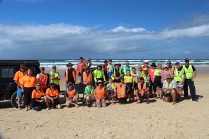 QLD 4x4 Club at Fraser Is Cleanup